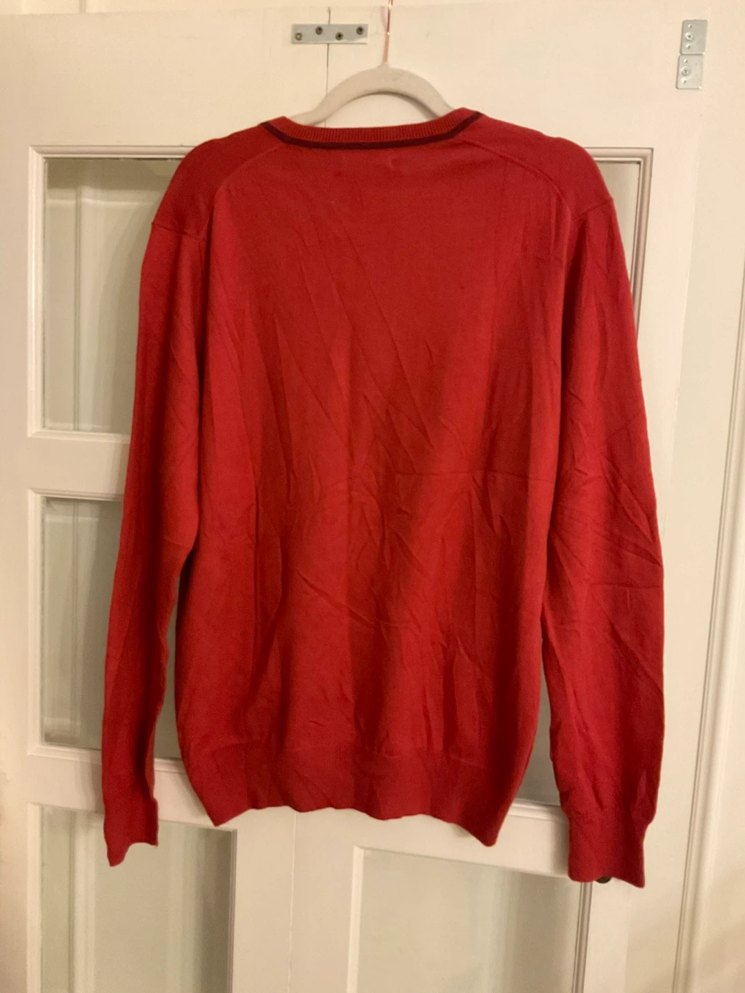Paul Smith Jeans Red V-Neck Sweater - photo 2