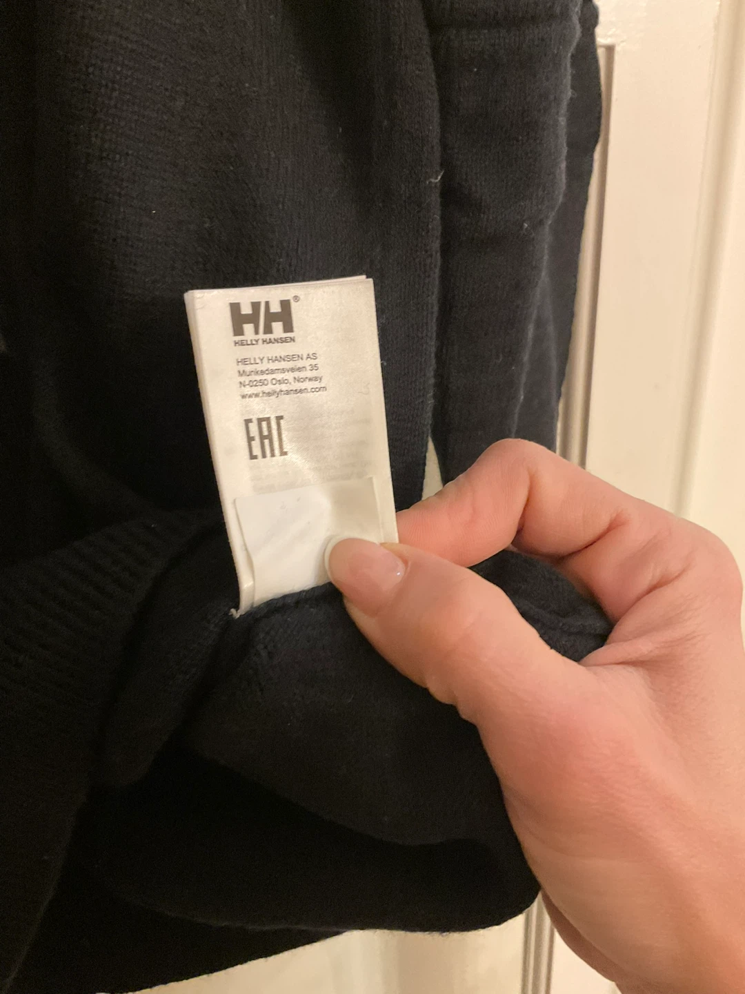Helly Hansen Black Viking Graphic Zip Neck Sweater - photo 3