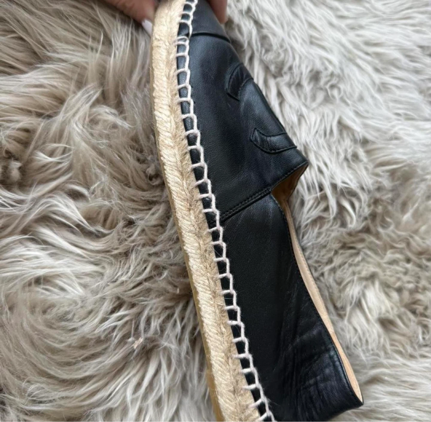 Authentic Chanel espadrilles flats size 39 - photo 4
