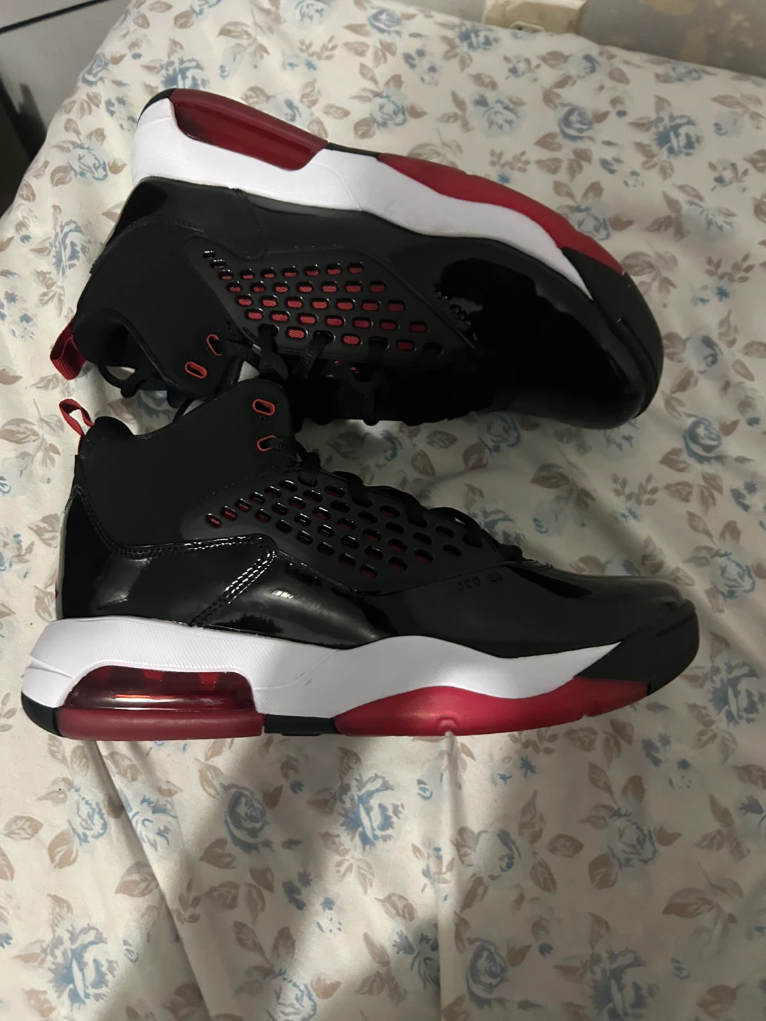 Air Jordan Maxin 200 'Black Gym Red' Men's Sneakers - photo 2