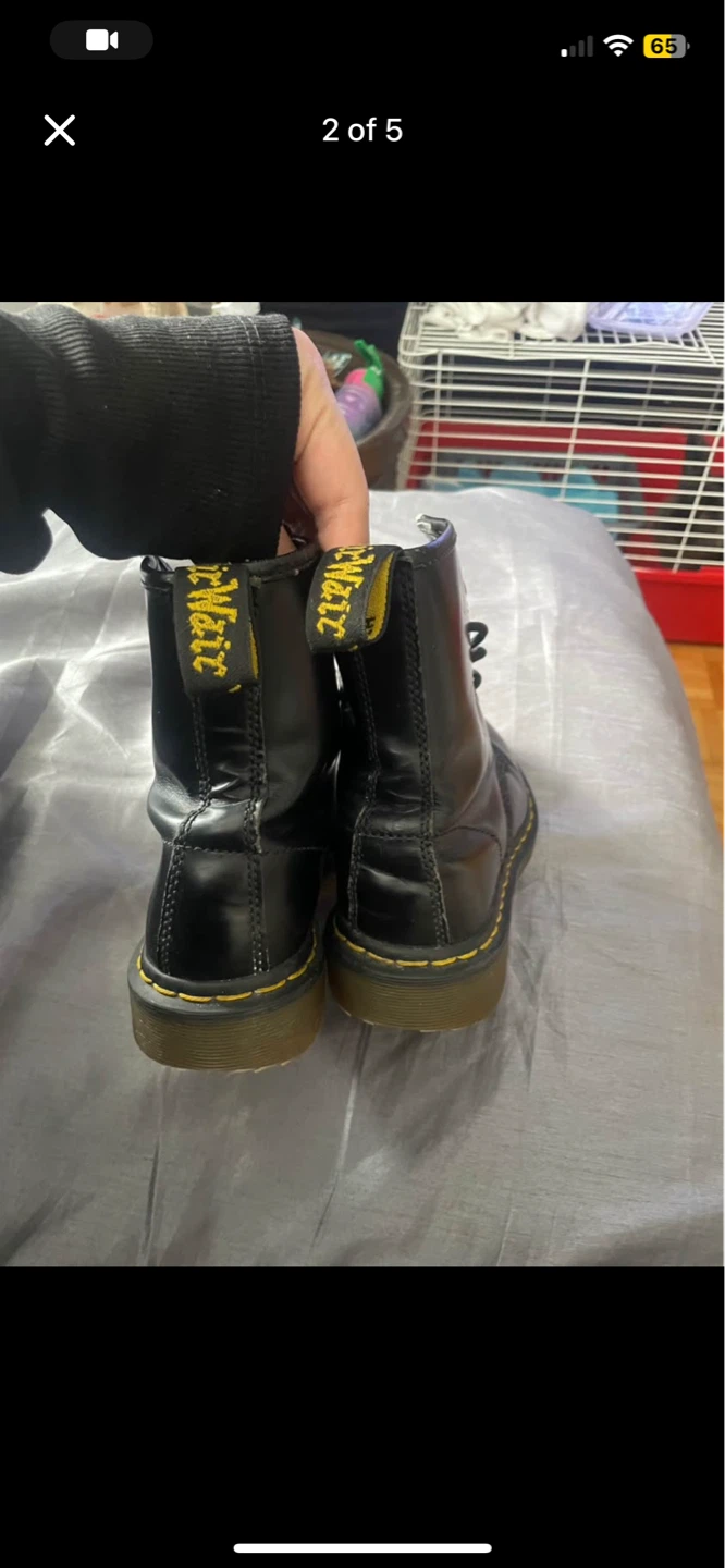Dr. Martens 1460 Black Leather Boots - photo 2