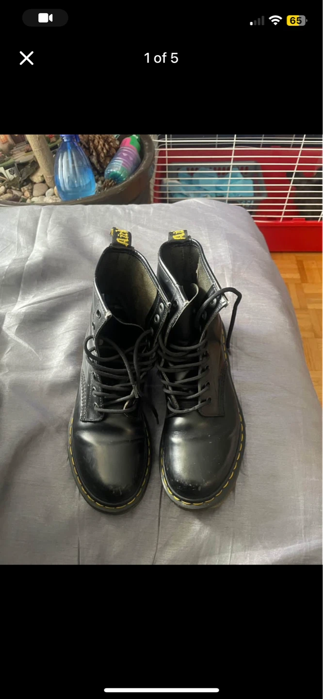 Dr. Martens 1460 Black Leather Boots