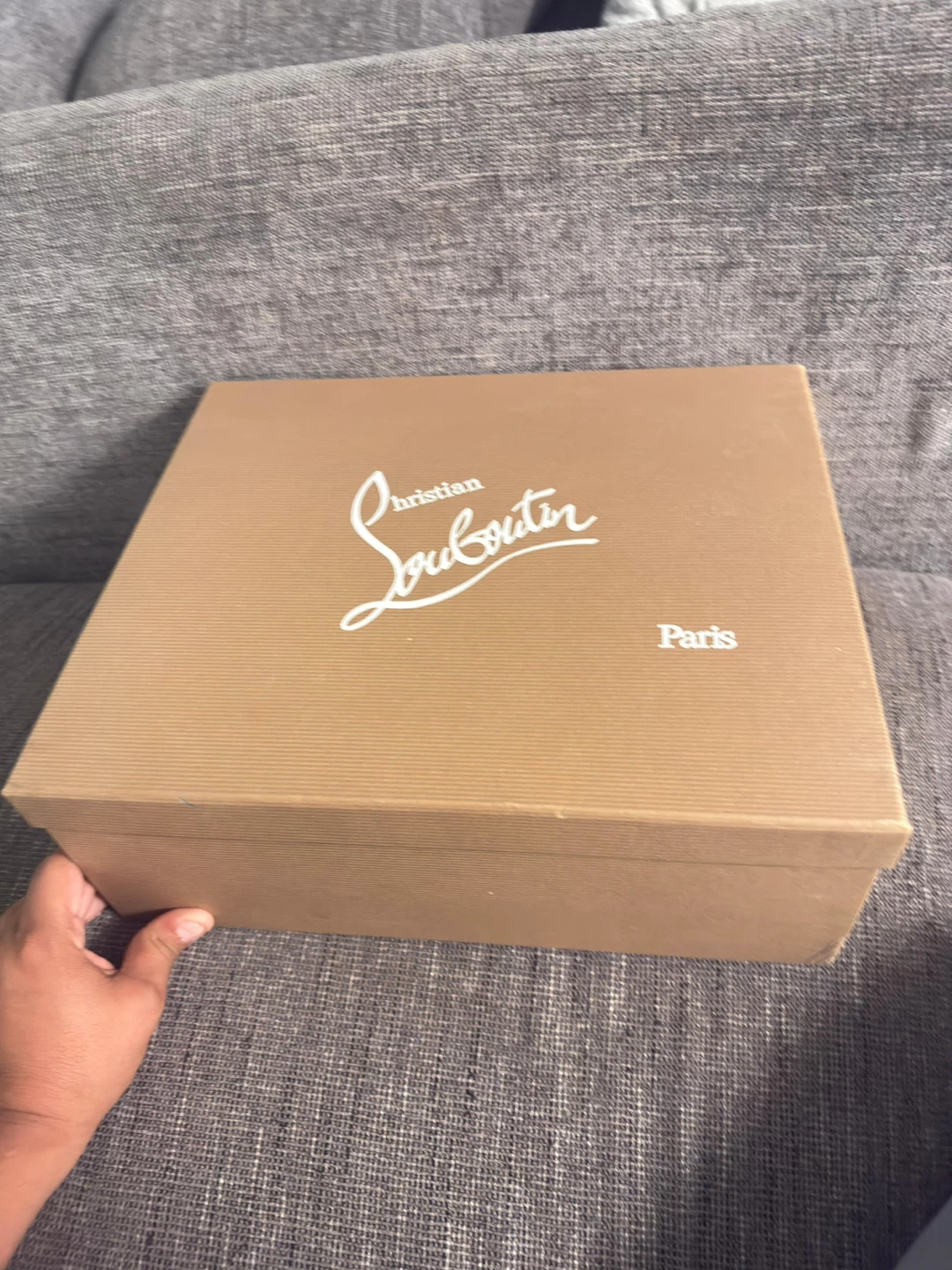 Christian Louboutin High Top Sneakers - Royal Blue Suede - photo 3