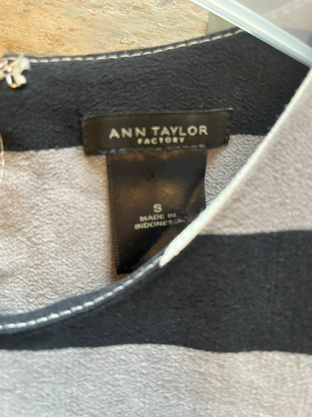 Ann Taylor Striped Tank Top Size S - photo 3