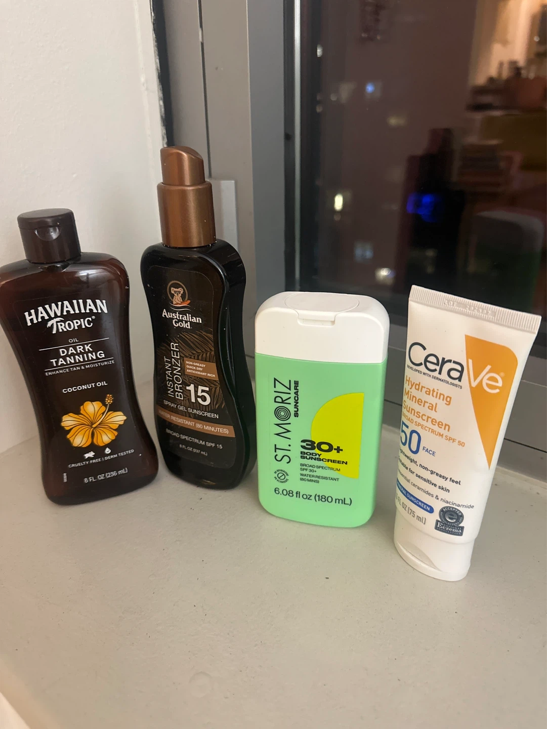 Sunscreen and Tanning Lotions Bundle