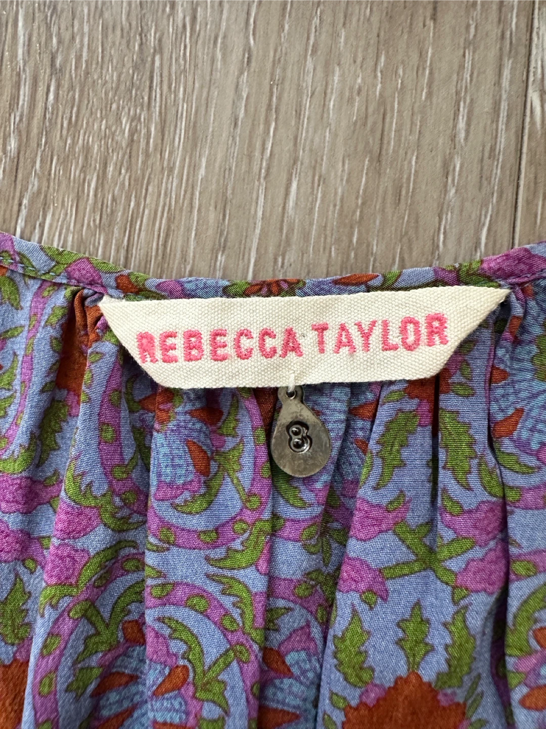 Vintage Rebecca Taylor Floral Print Dress - photo 3