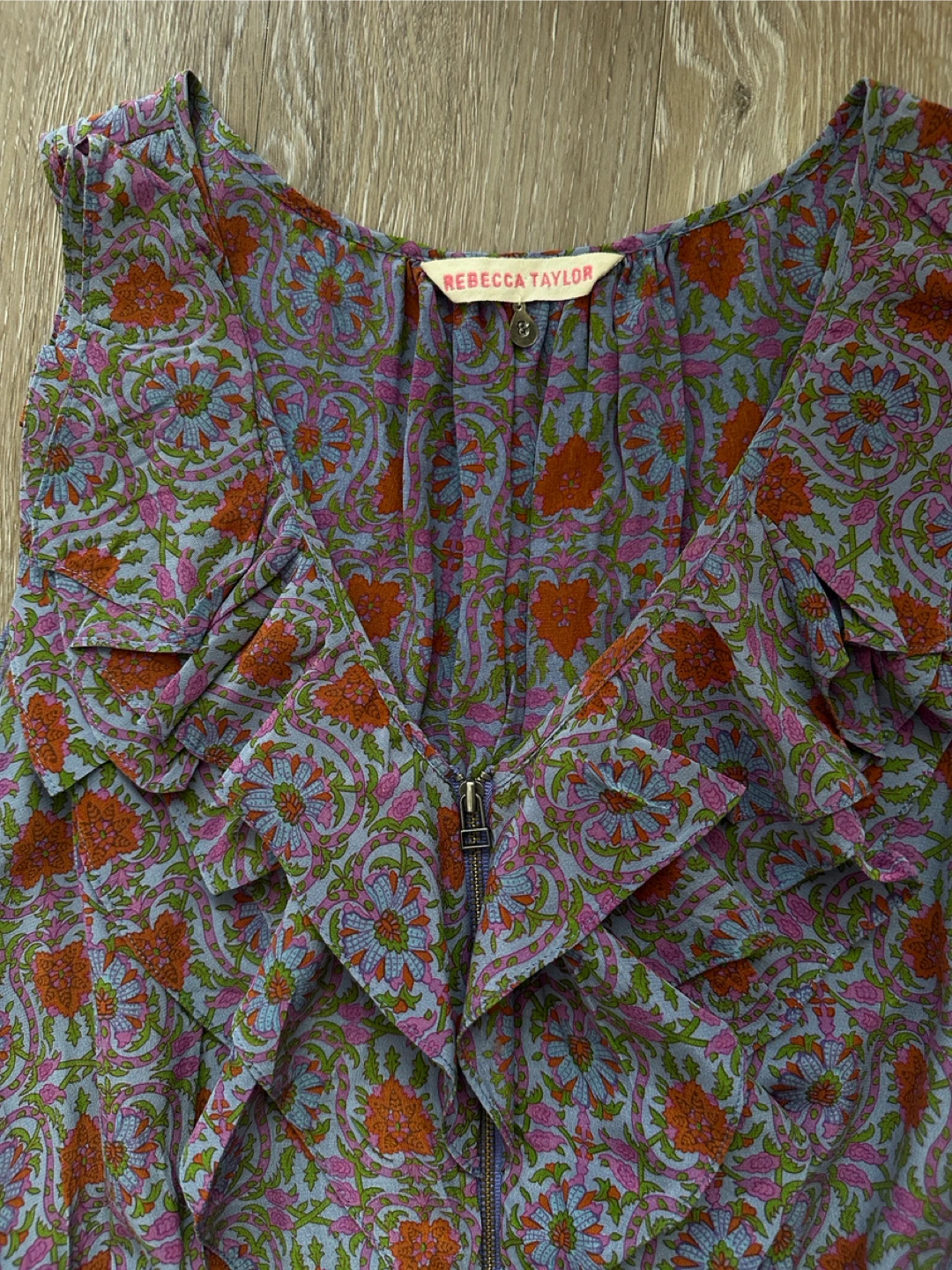 Vintage Rebecca Taylor Floral Print Dress - photo 4