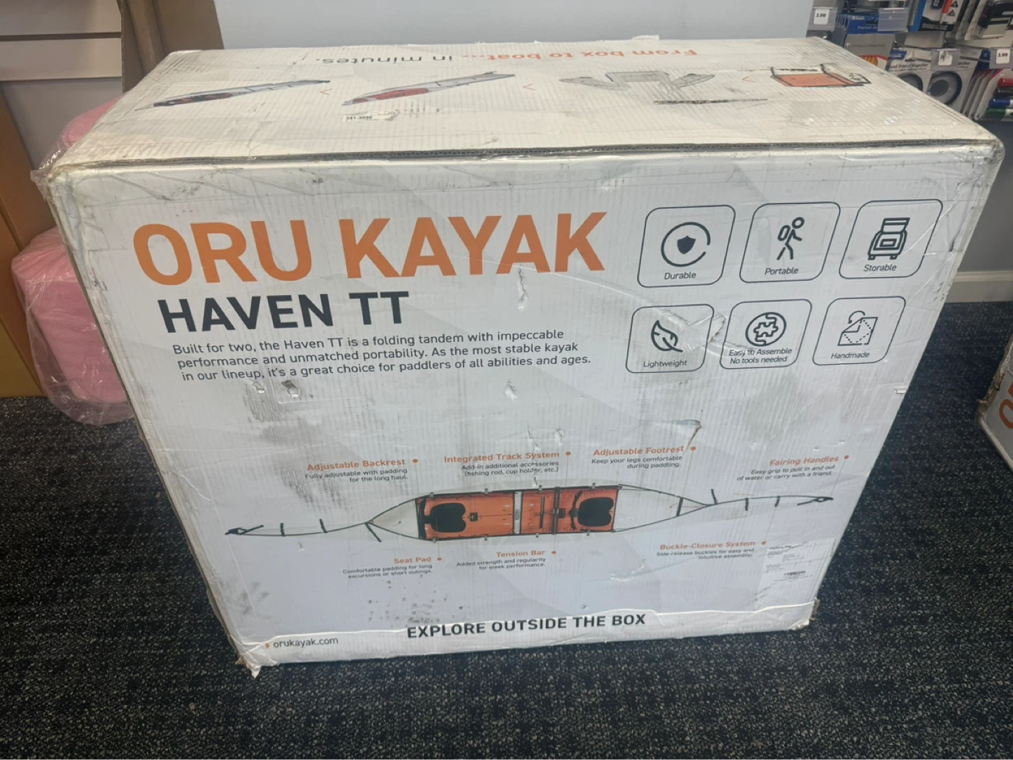ORU KAYAK Haven TT Folding Tandem Kayak
