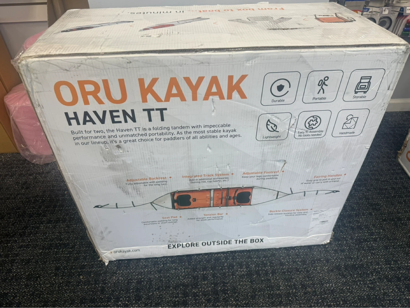 ORU KAYAK Haven TT Folding Tandem Kayak - photo 2
