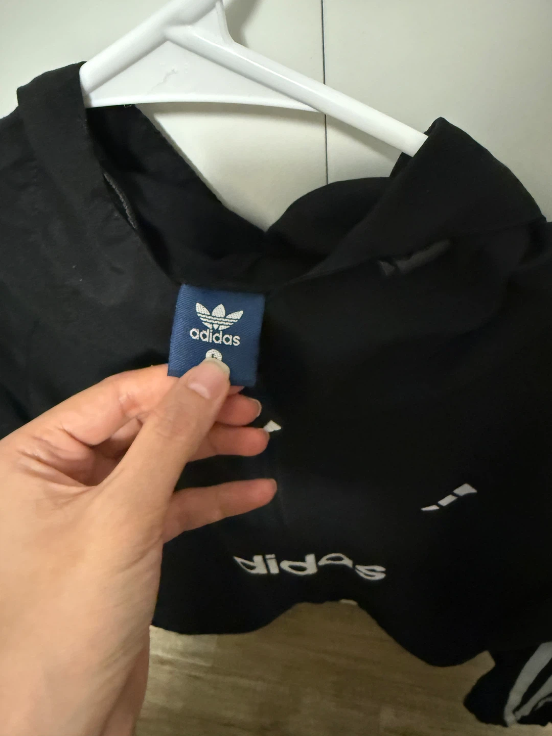 Adidas Black Windbreaker Jacket - photo 2
