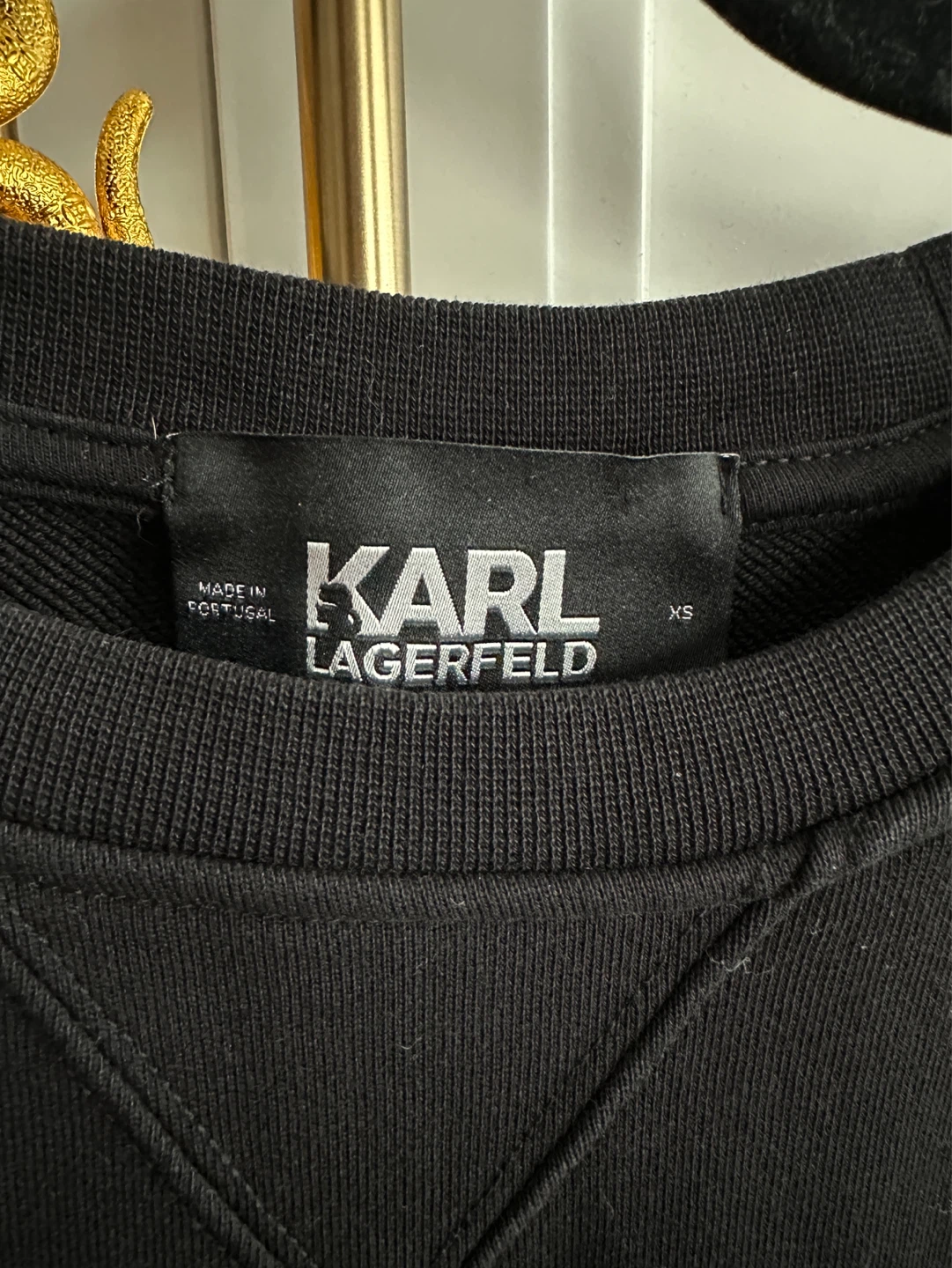 Karl Lagerfeld Black Sweatshirt XS - photo 3