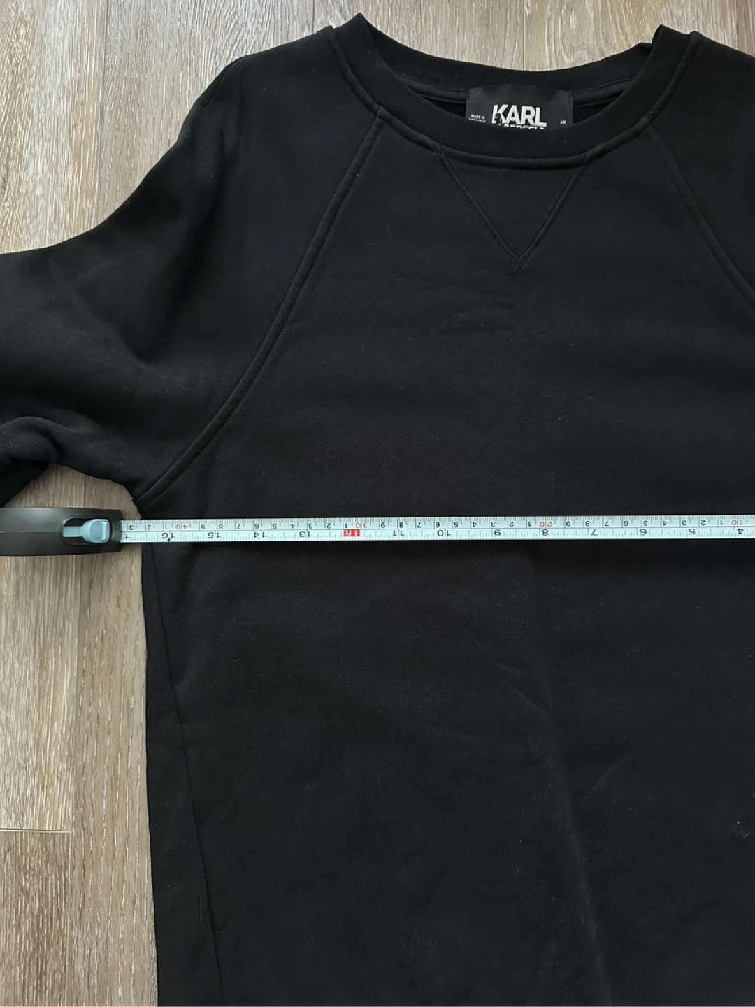 Karl Lagerfeld Black Sweatshirt XS - photo 5