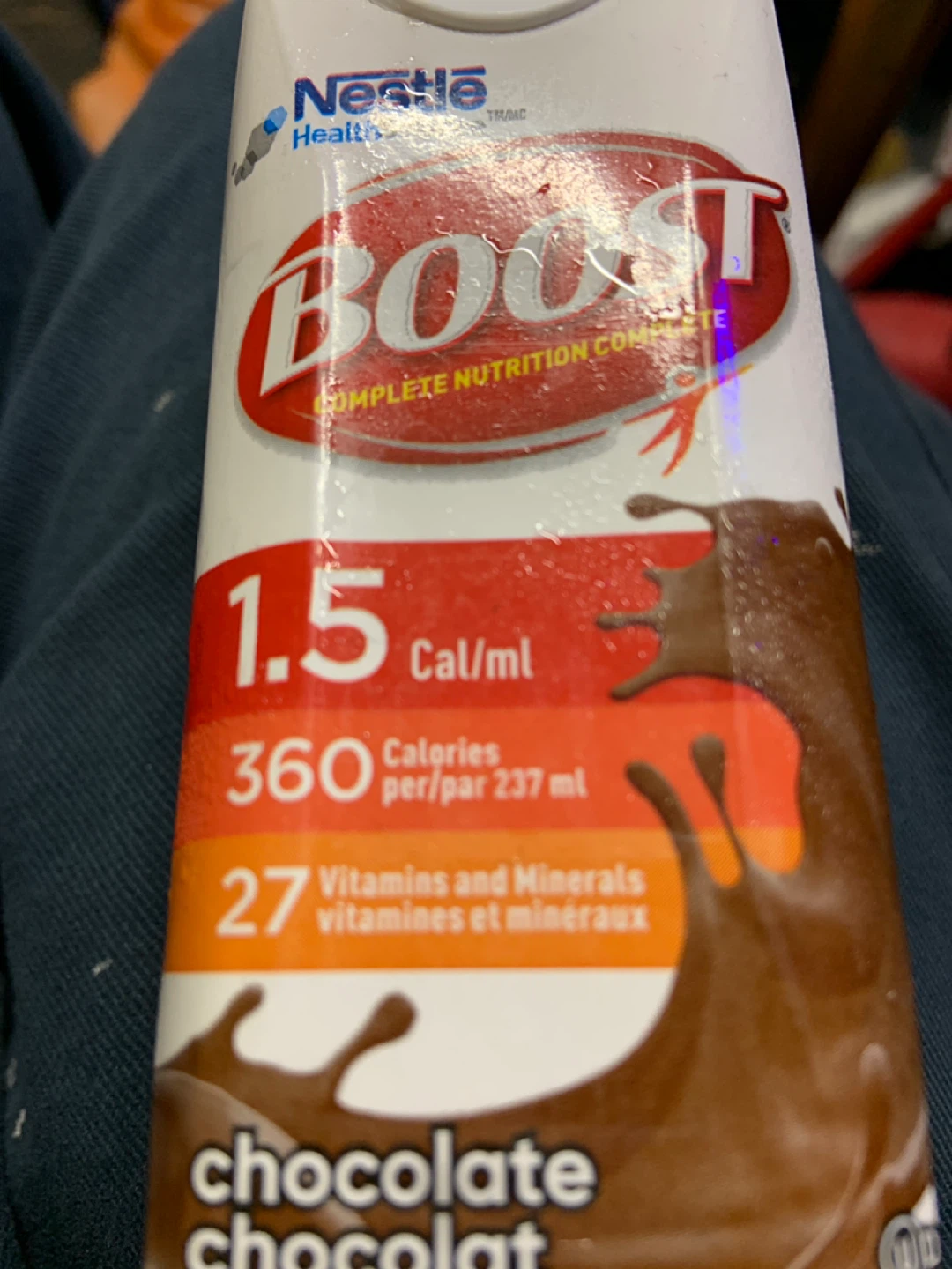 24 Nestle Boost Chocolate Complete Nutrition Drink