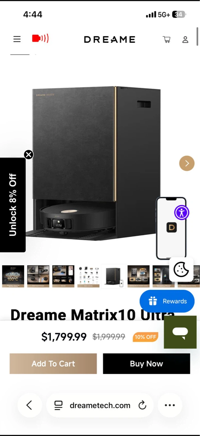 Dreame Matrix10 Ultra Robot Vacuum and Mop - photo 3