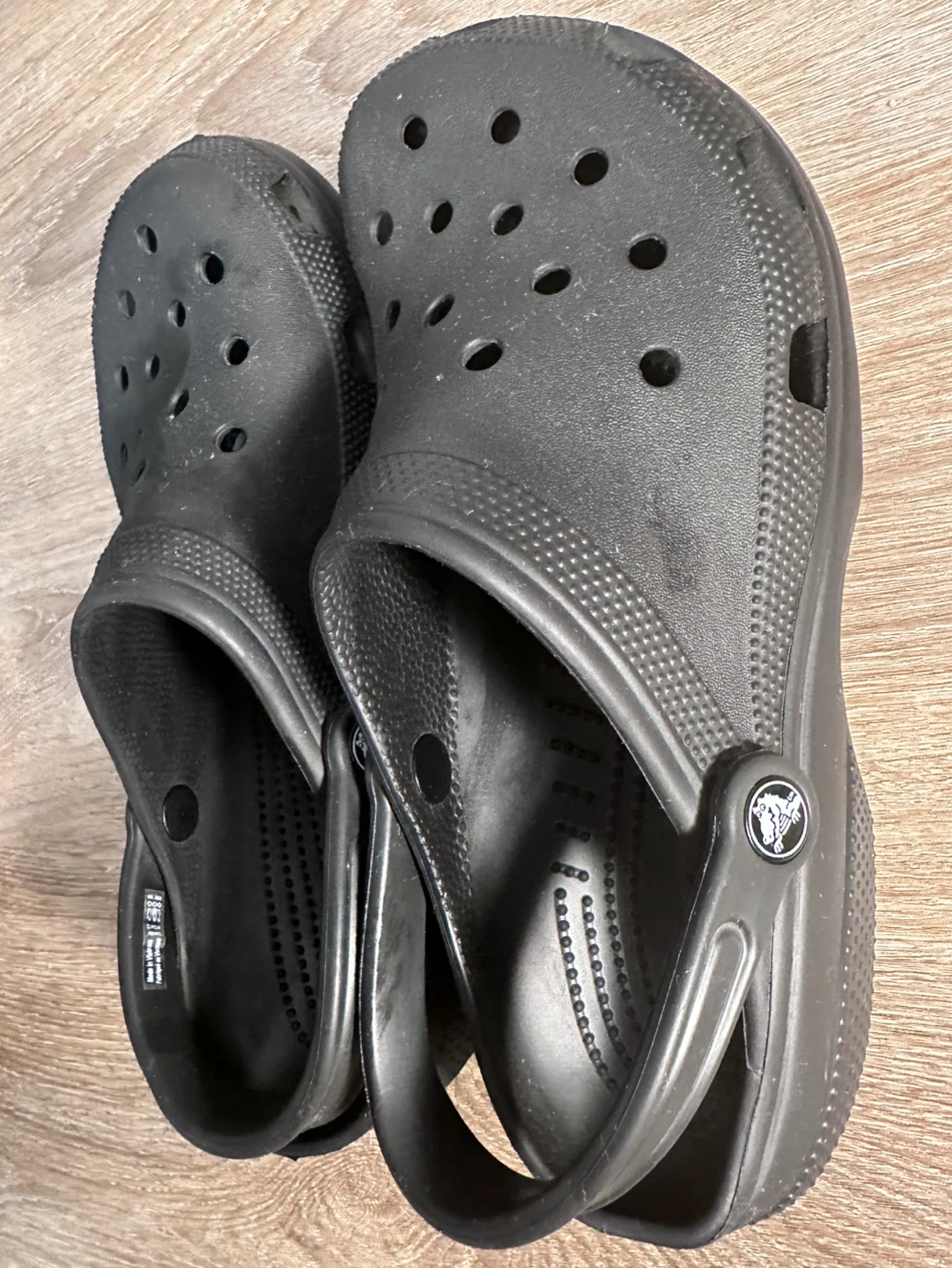 Black Crocs Size 10 M - photo 2