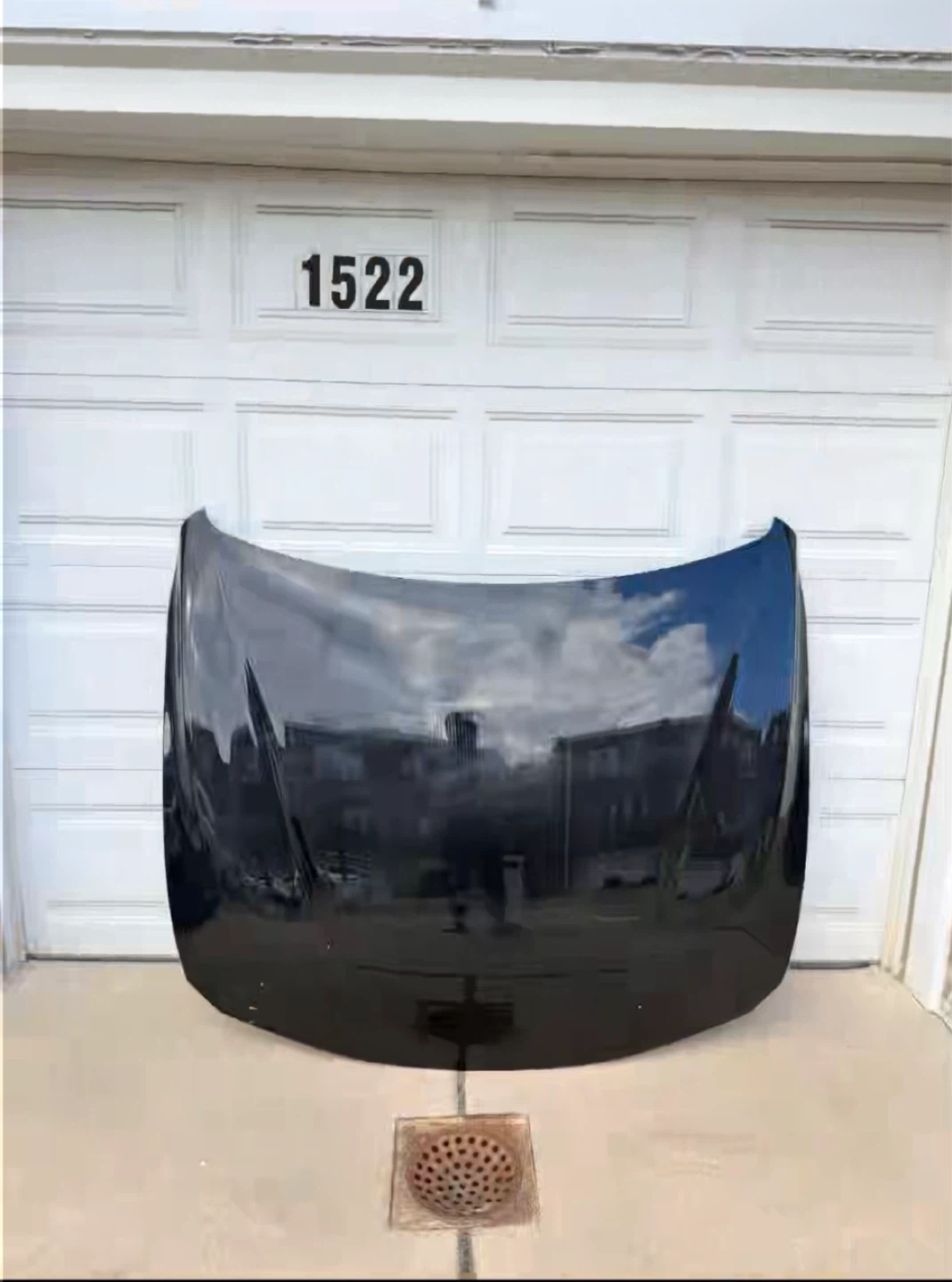 F32 black stock hood
