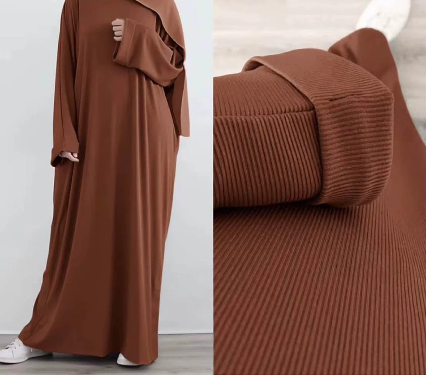 Pleated long Dress