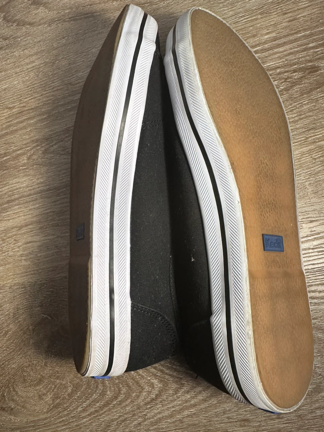 Keds Black Canvas Sneakers size 9 - photo 4