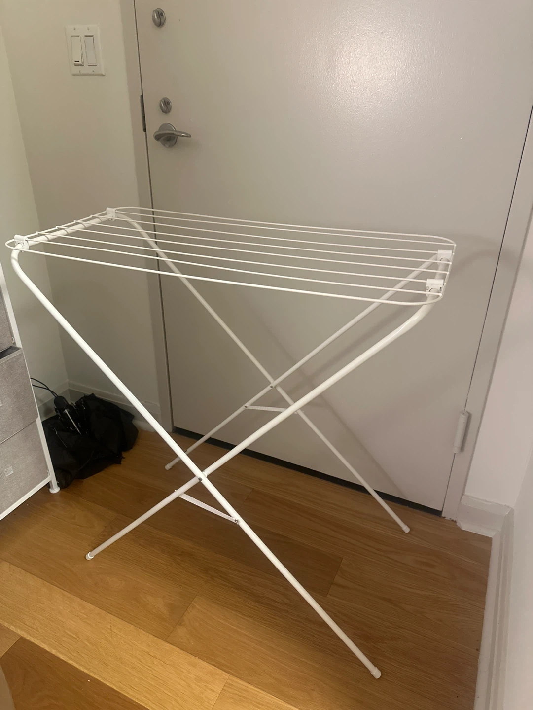 White Folding Drying Rack