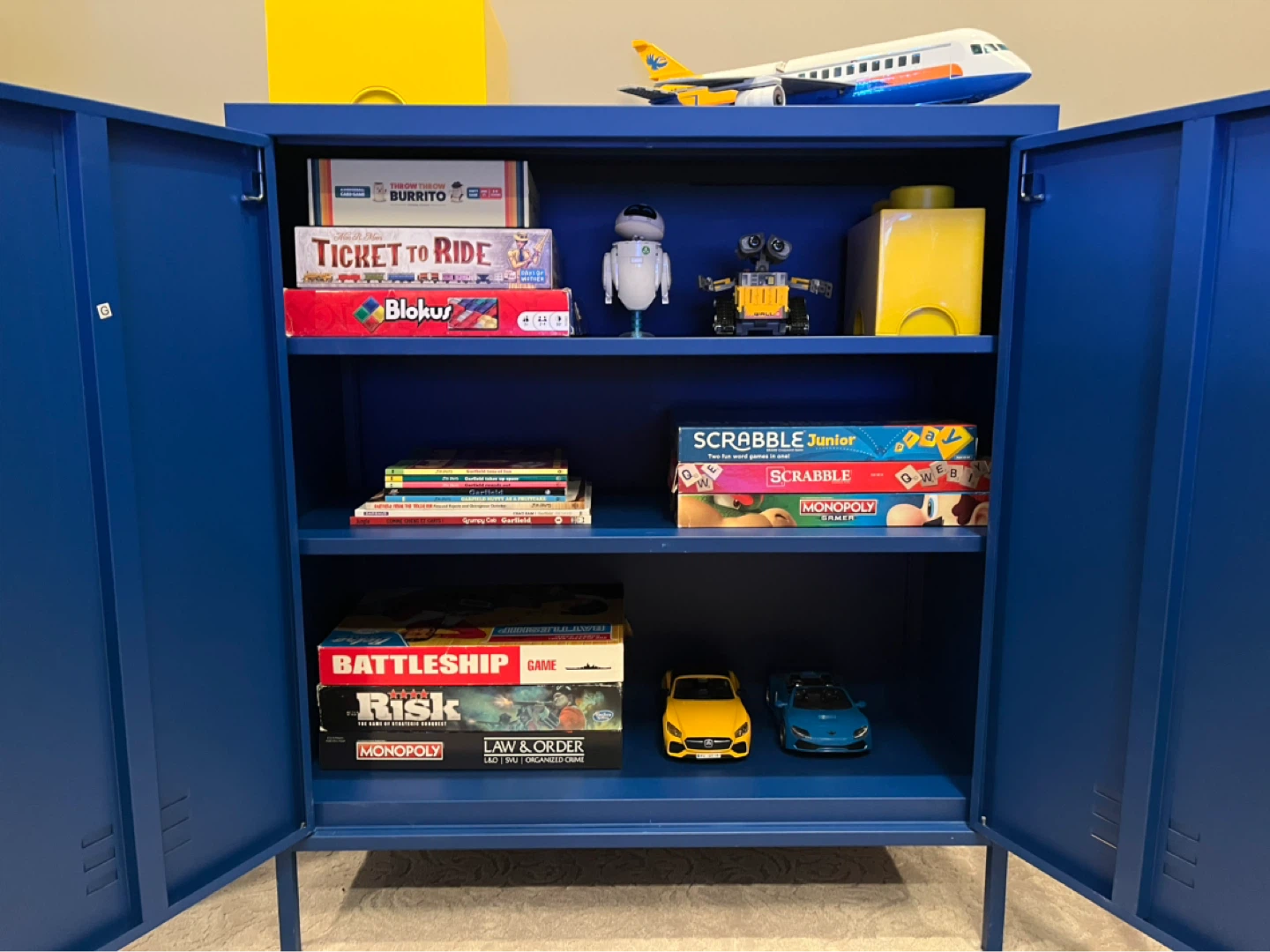 Blue Metal Locker Cabinet - photo 3