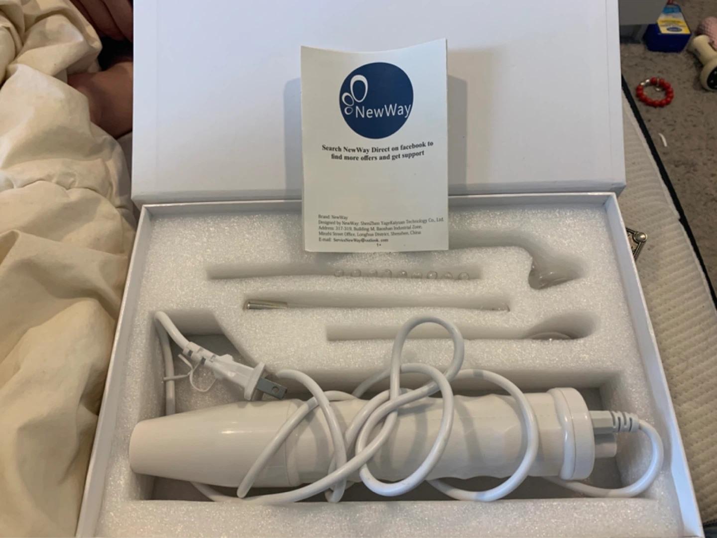 NewWay Facial Wand Set with Multiple Attachments