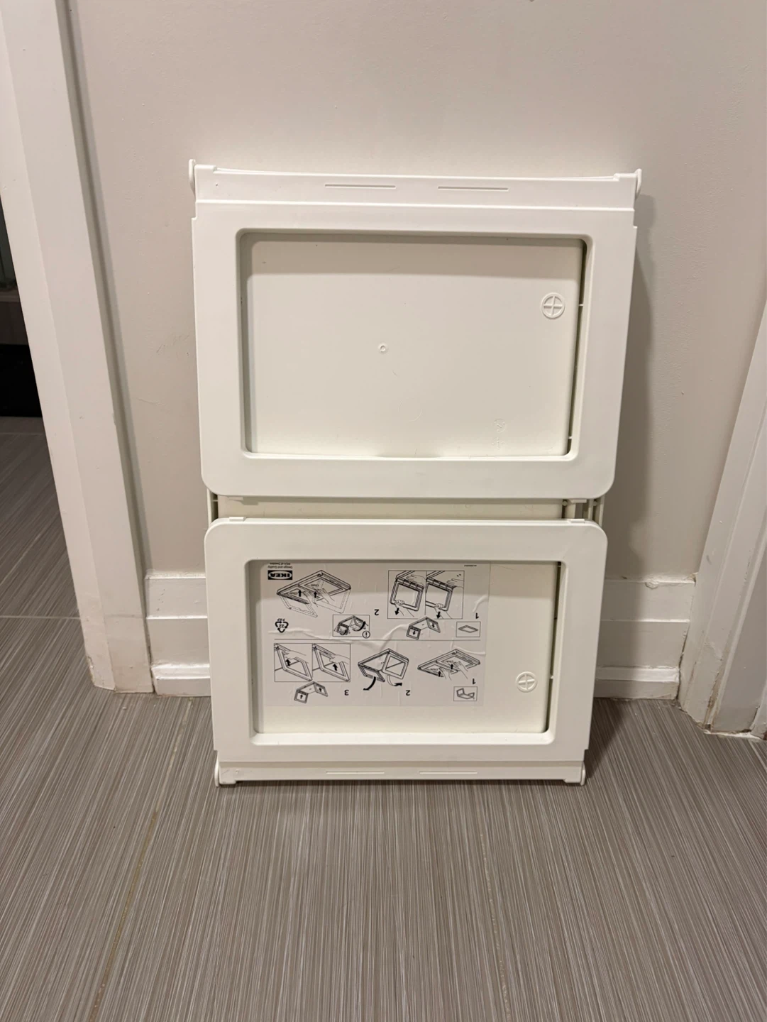 MOVE OUT SALE White IKEA Bed Tray Table - photo 2