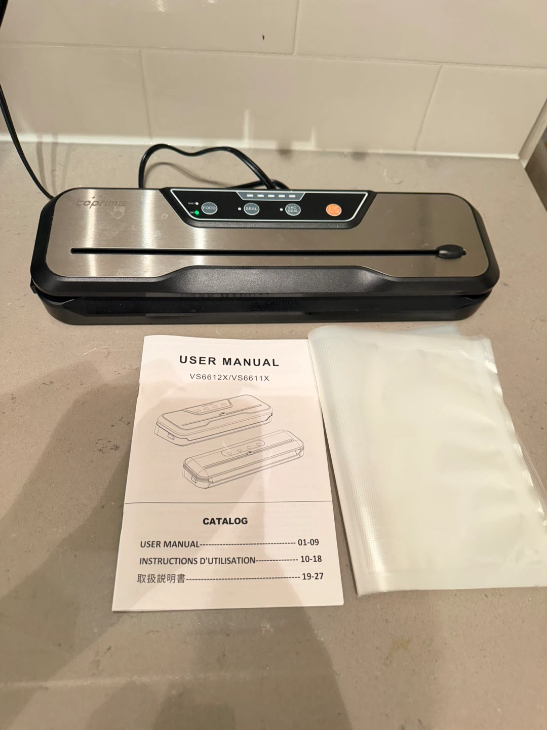 Toprime  VS6611X Vacuum Sealer