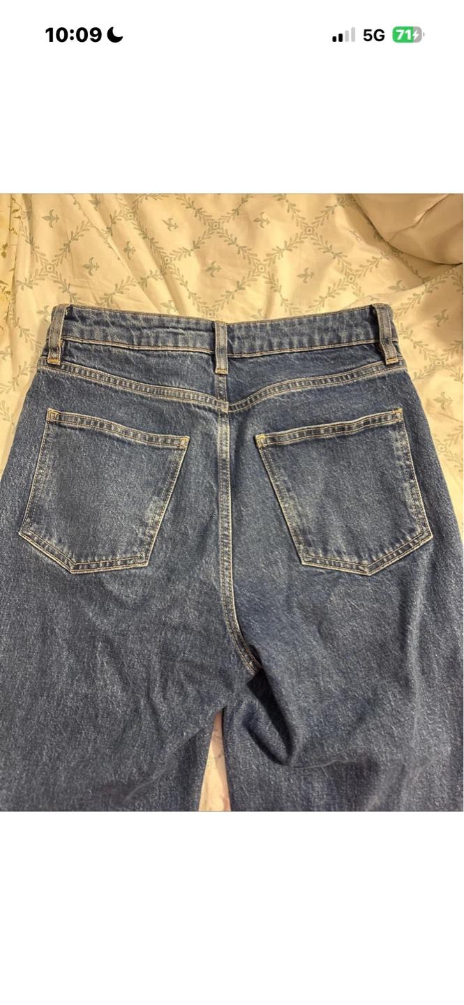 Aritzia denim forum hi rise jeans, dark wash size 27 - photo 4