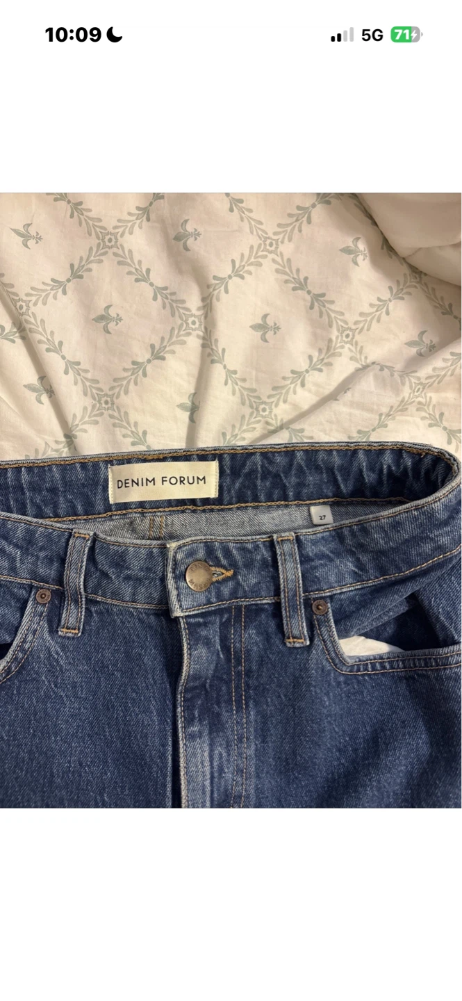 Aritzia denim forum hi rise jeans, dark wash size 27 - photo 3