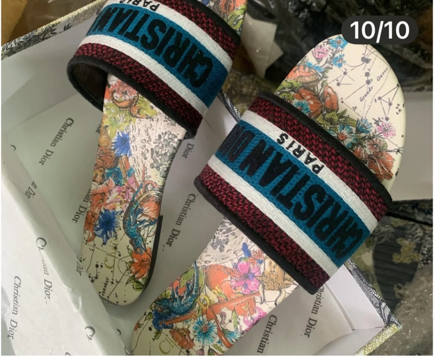 Christian Dior Slides Size 40