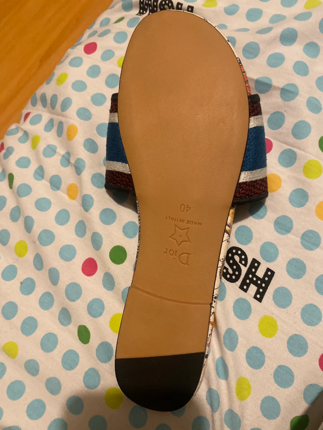 Christian Dior Slides Size 40 - photo 2