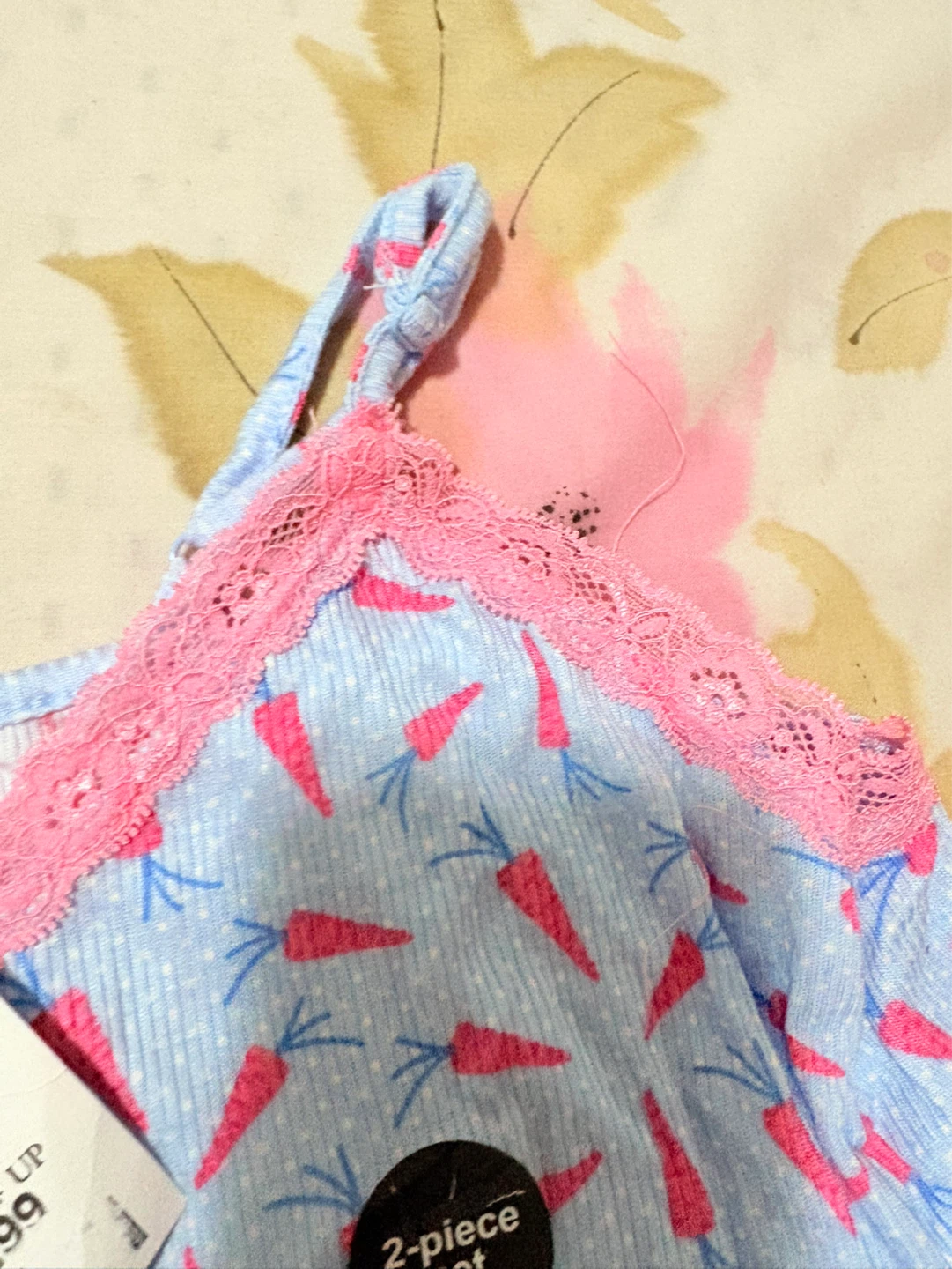 Jo.sh 2-piece pajama set - Blue Carrot Print - L/G - photo 5
