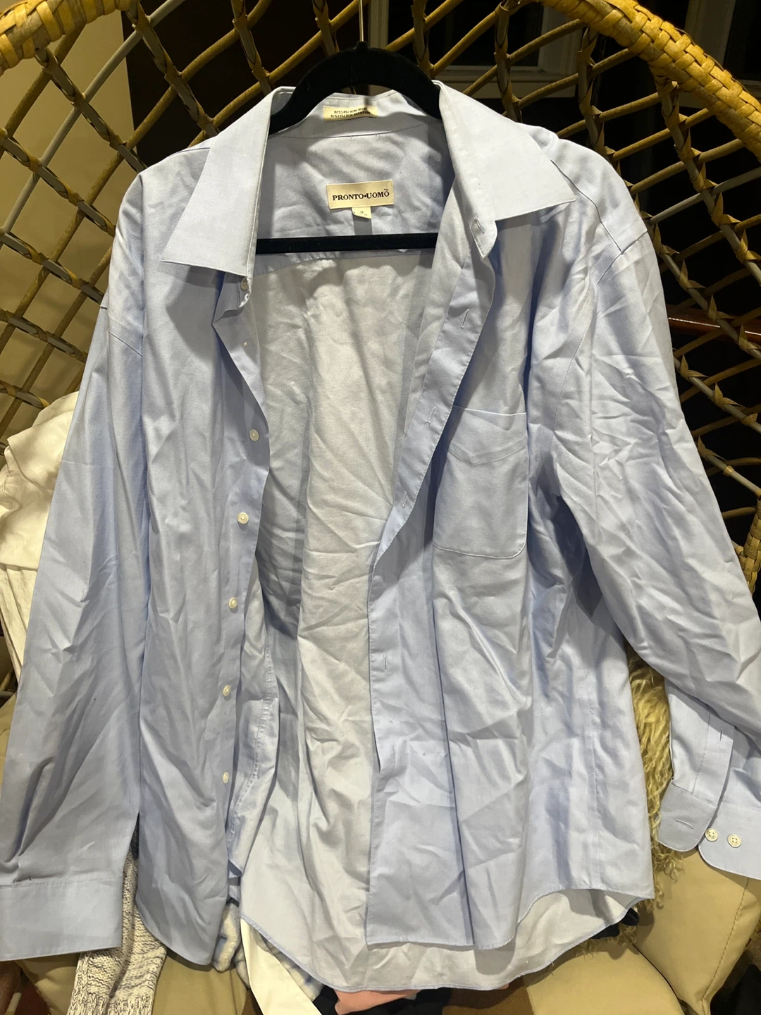 Pronto Uomo Light Blue Dress Shirt - photo 2
