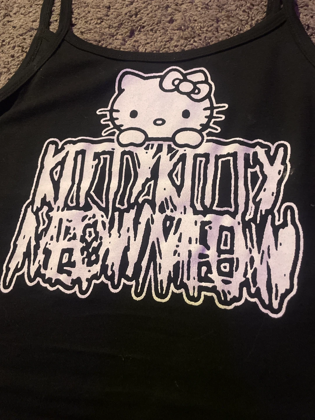 DEADSTOCK kitty kitty meow meow tank top - photo 2