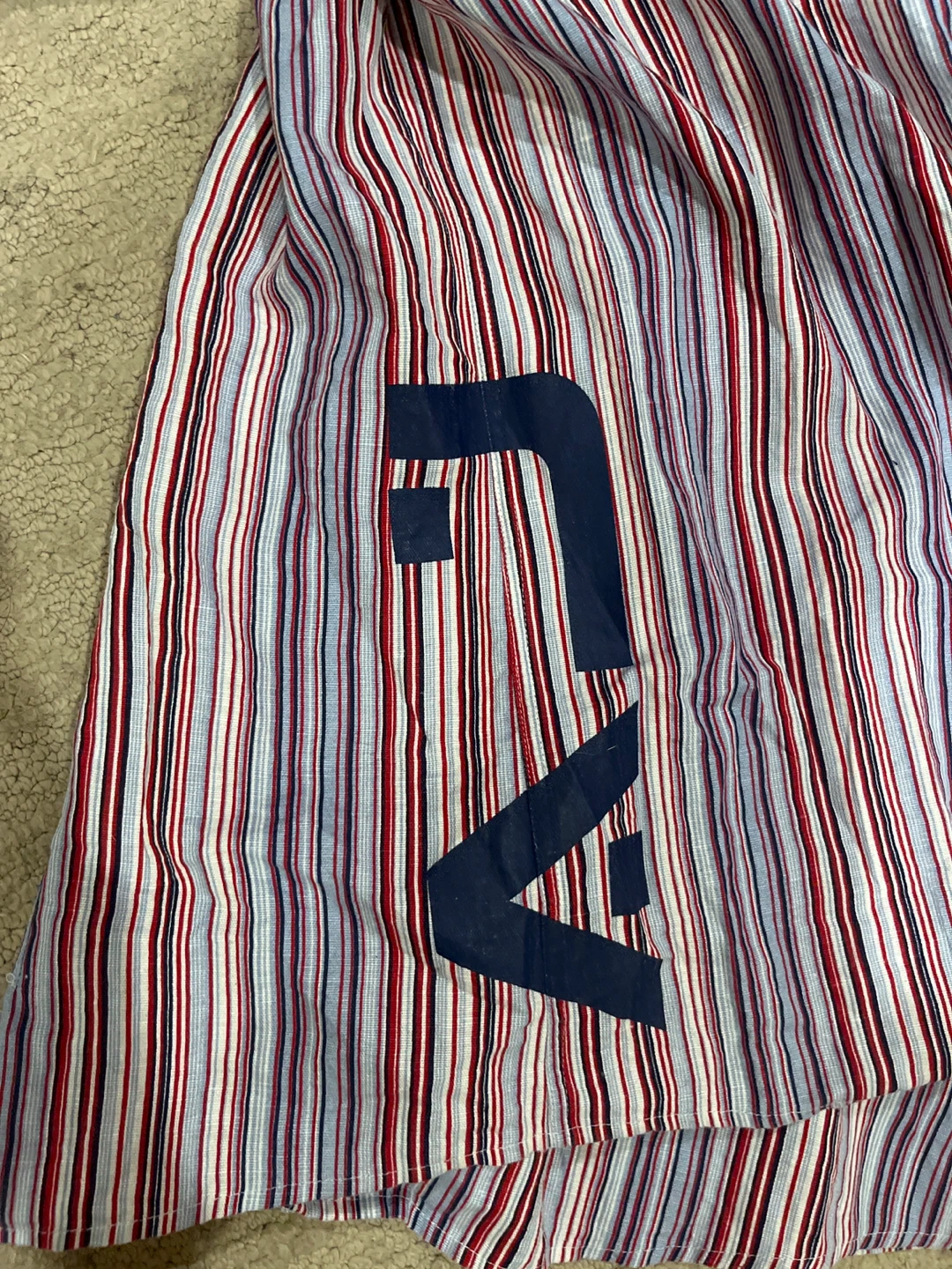 Armani Jeans Striped Short Sleeve Button-Up Shirt XL - photo 3