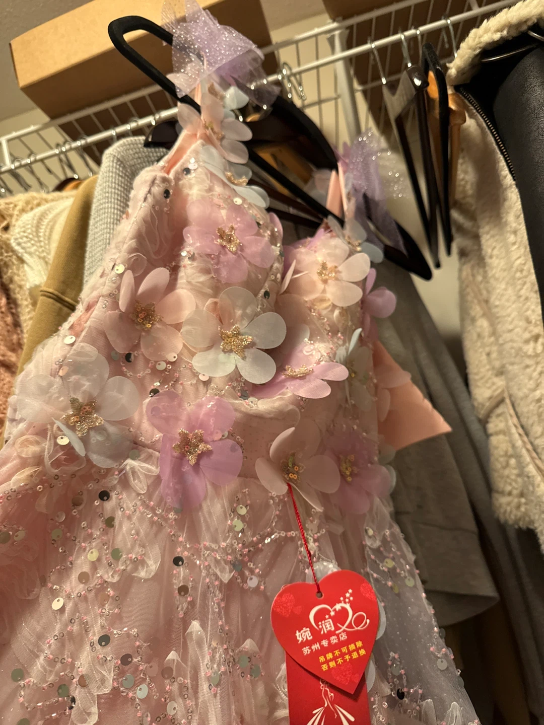 Brand New Flower Prom Dress - photo 4