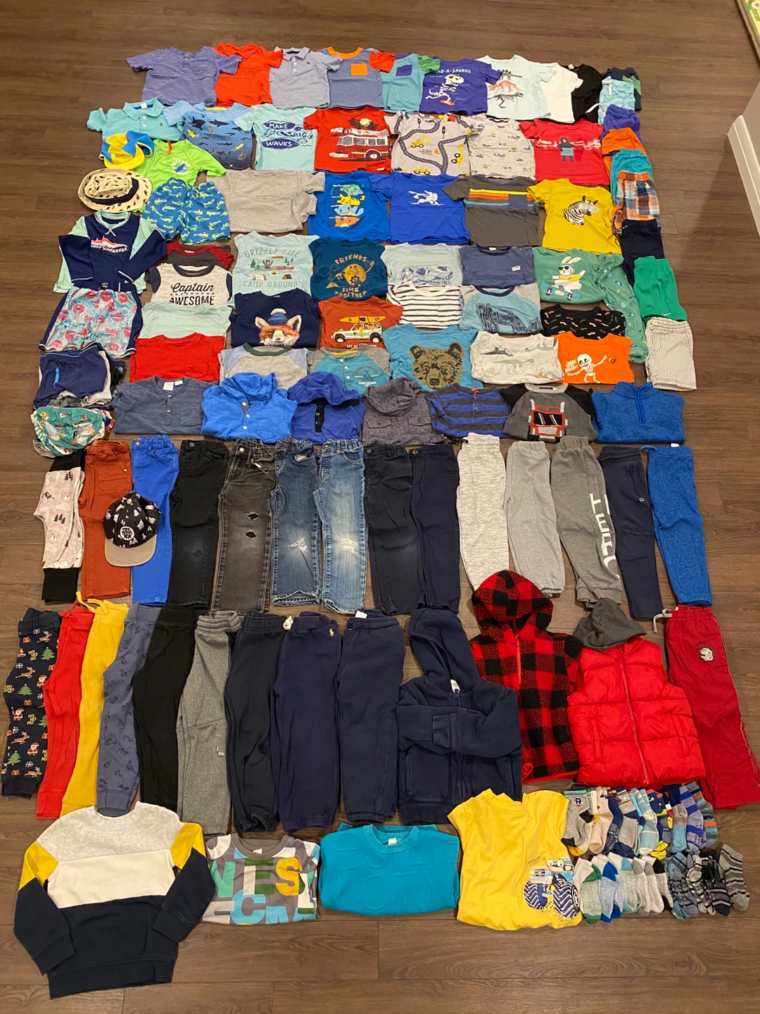 4T Boys’ Clothing Bundle - Various Brands