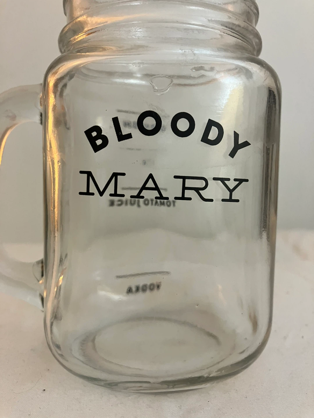 Set Of 4 Bloody Mary Glass Mugs - Excellent Condition - photo 3