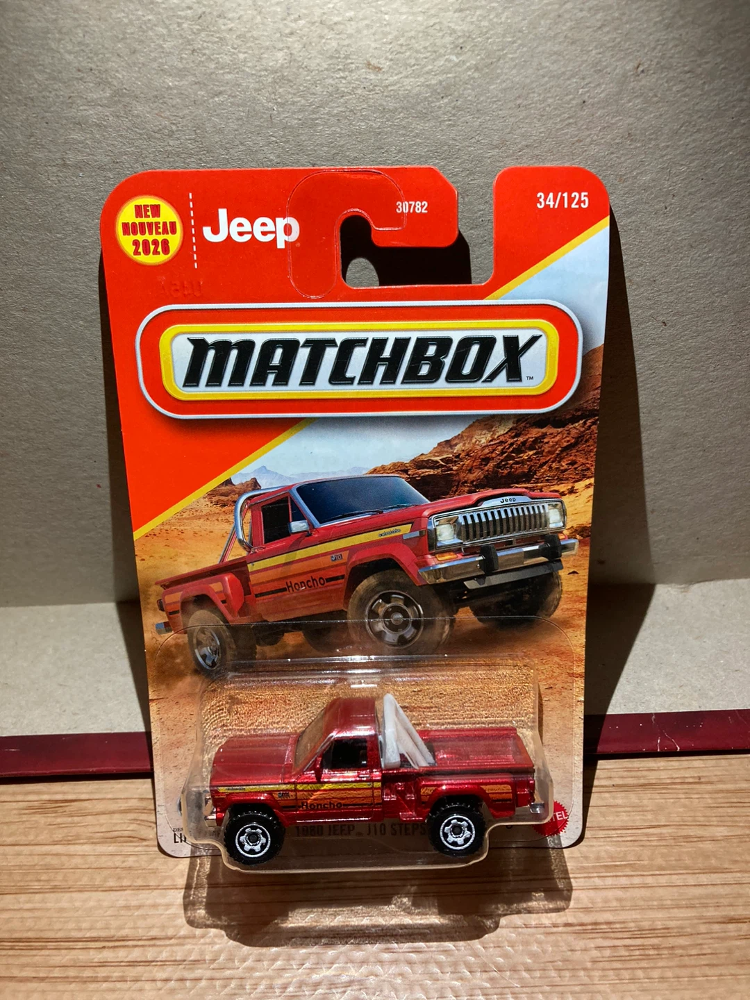 Matchbox / 1980 Jeep J10 Stepside / Red