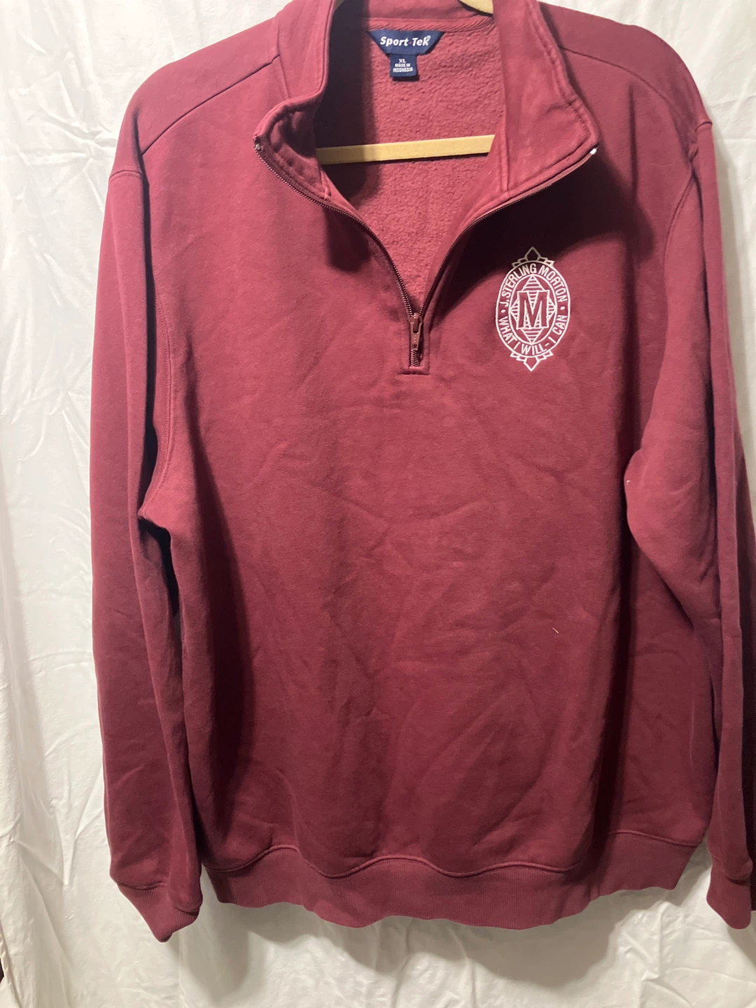 Sport Tek Quarter Zip Sweatshirt