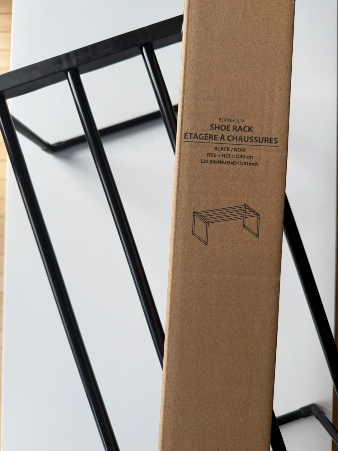 BORNHOJM Shoe Rack