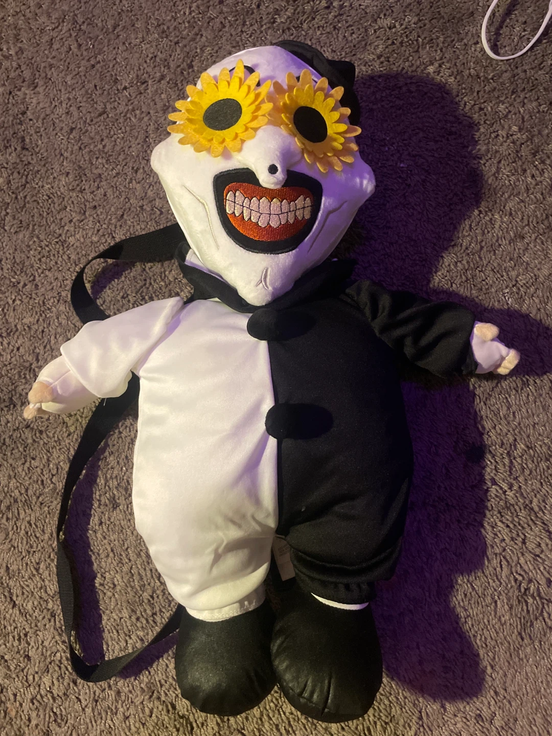 Art the Clown plush Backpack from Spencers
