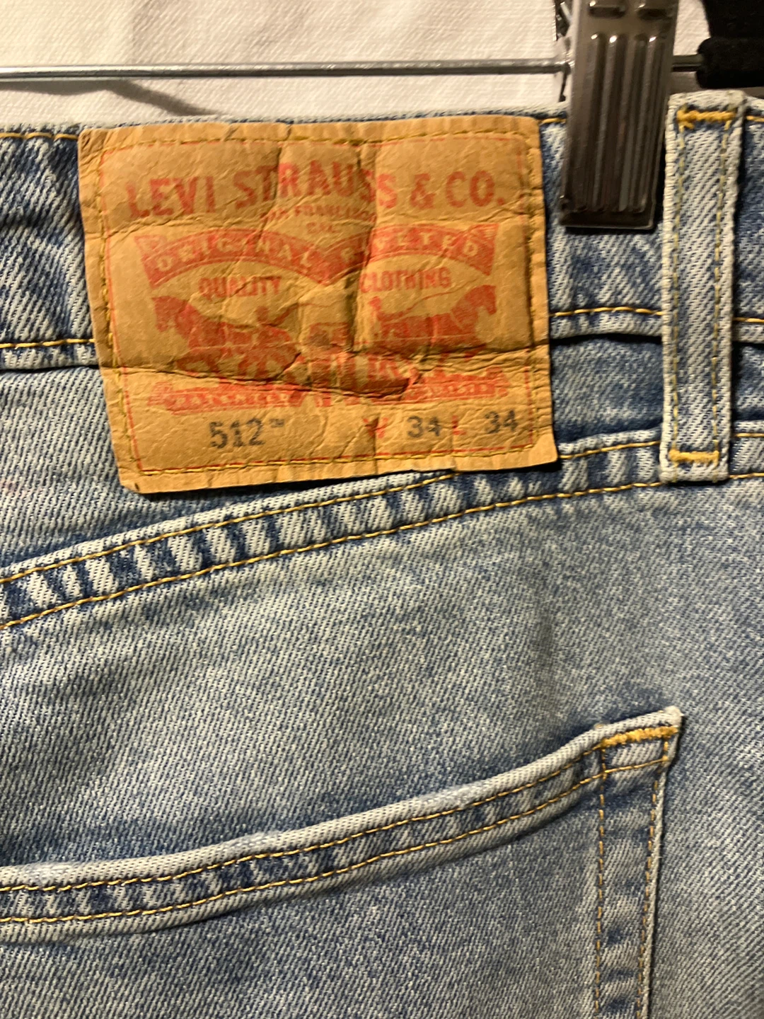 Levi's 512 Jeans Size 34x34 - photo 3