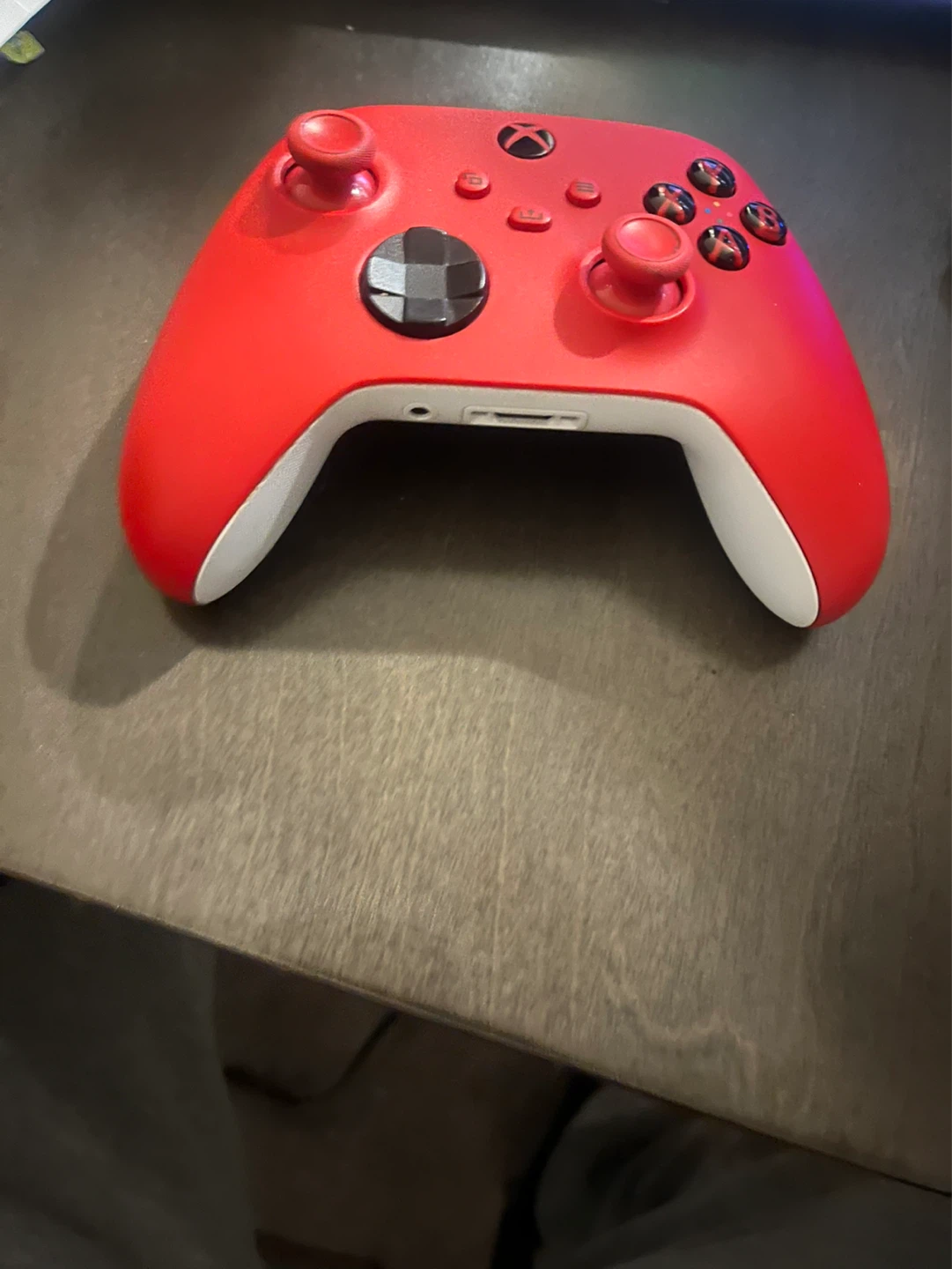 Xbox One S Console with Red and White Controllers - photo 3