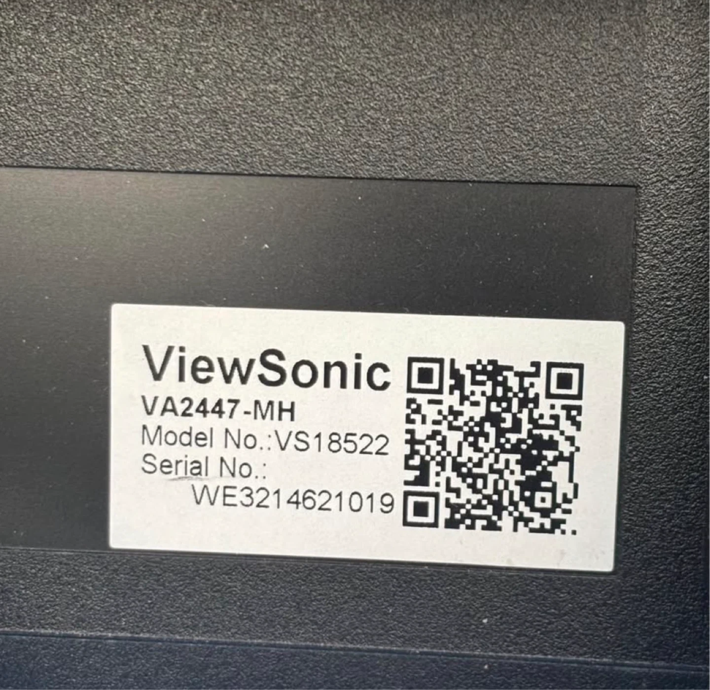 ViewSonic VA2447-MH monitor - photo 3