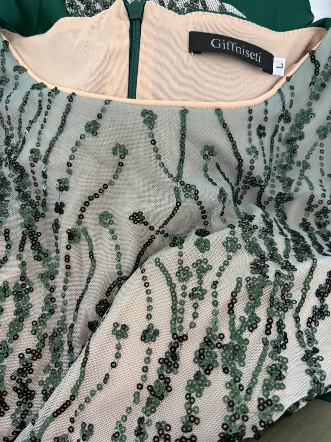 Giffniseti Sequin Maxi Dress Size L - photo 2