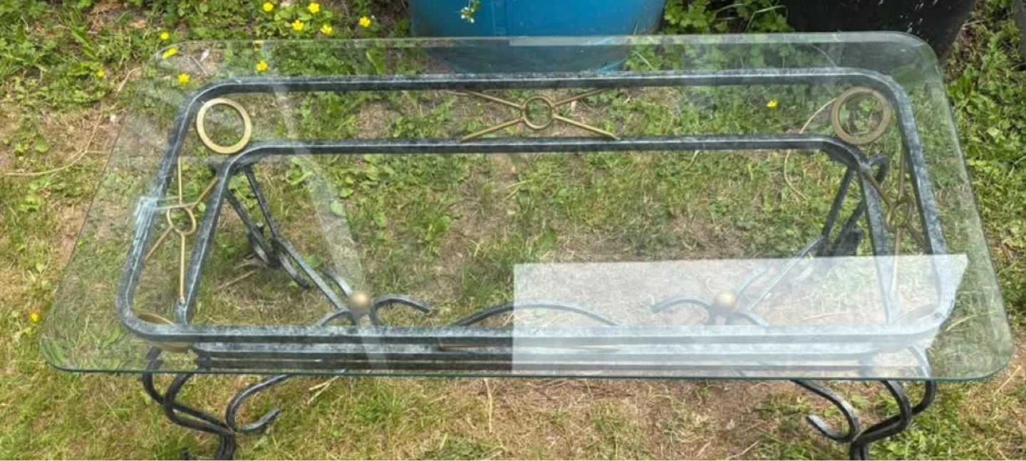 Glass table