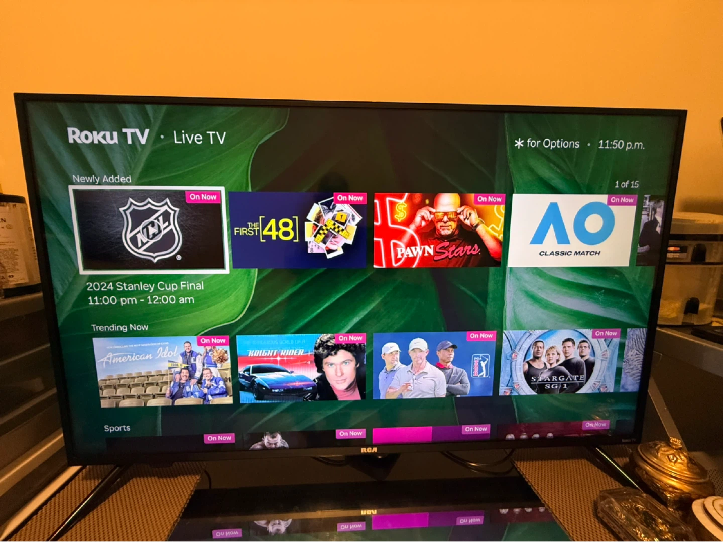 50” RCA Roku Smart TV 4K Ultra HD HDR - photo 2