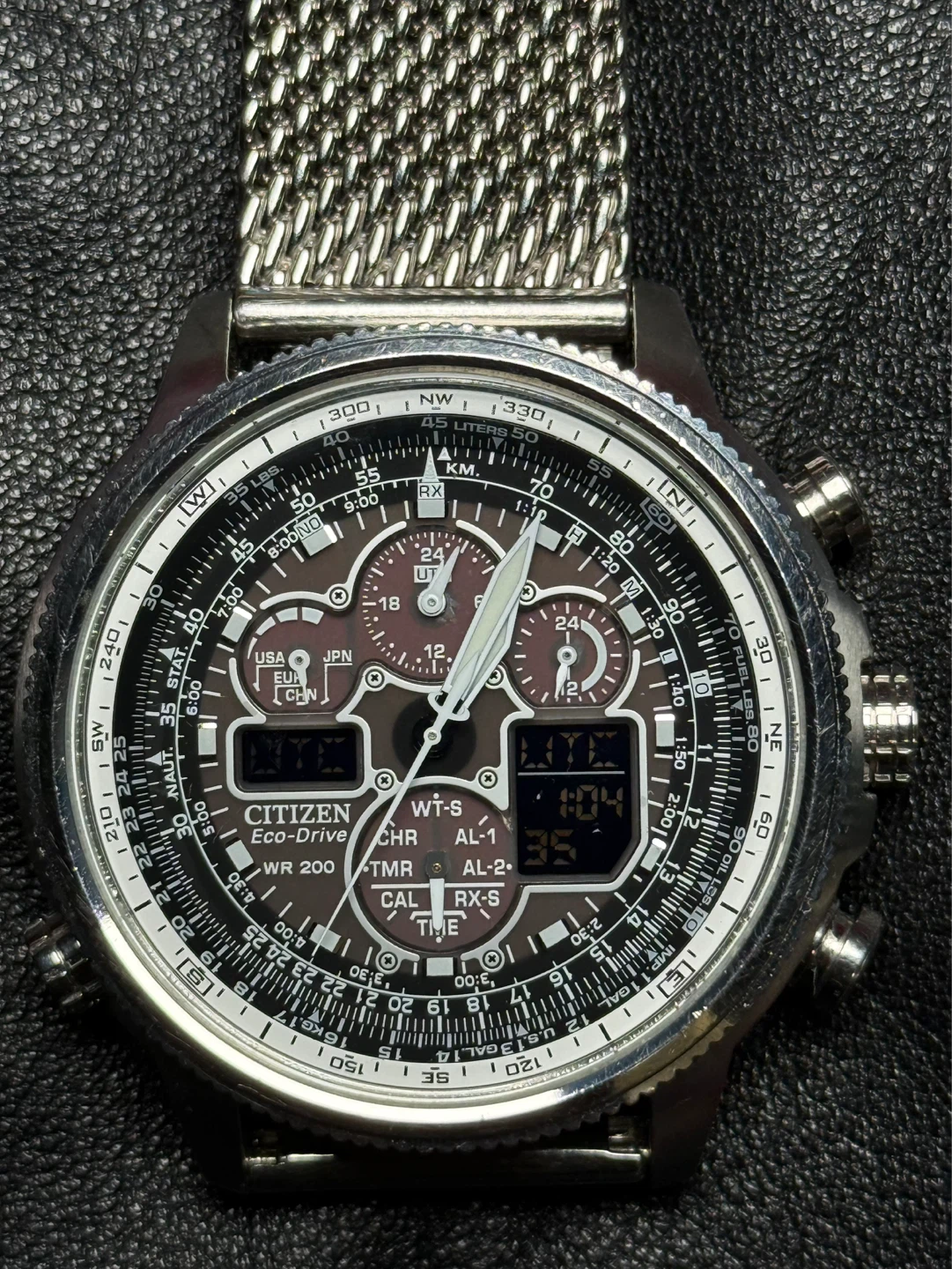 Citizen Navihawk Eco-Drive Chronograph Men's Watch - photo 2