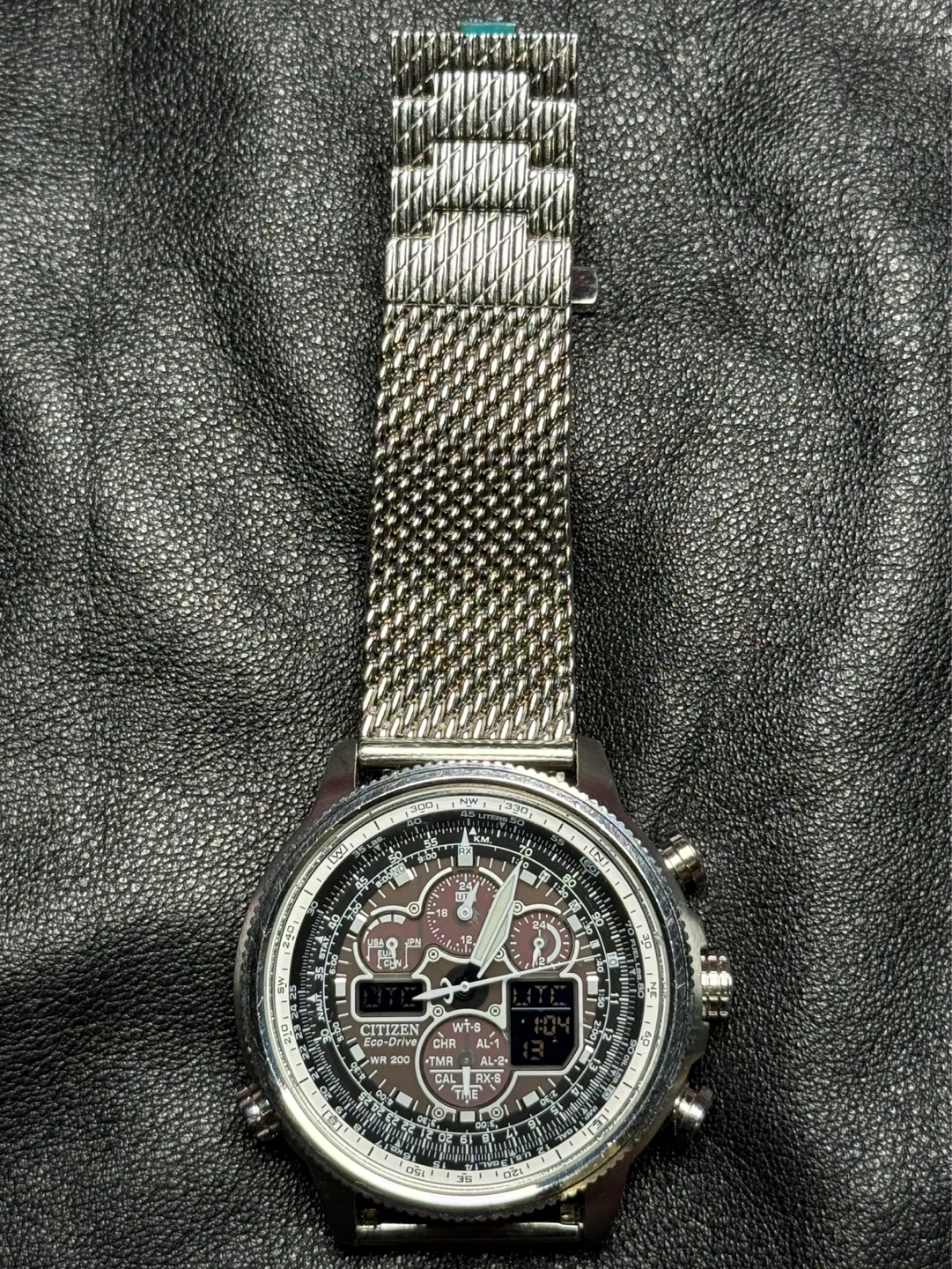 Citizen Navihawk Eco-Drive Chronograph Men's Watch - photo 3